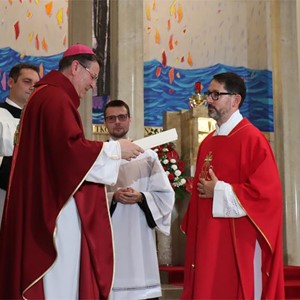 Biskup Šaško predvodio proslavu dva velika jubileja kod franjevaca na Svetom Duhu